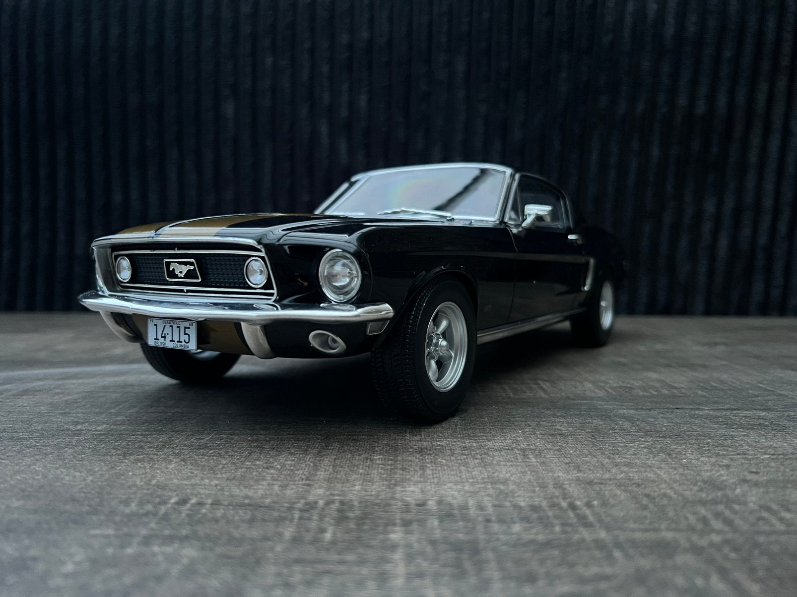 Ford mustang fastback 1968 zeldzaam Norev, Ophalen of Verzenden, Nieuw, 1:9 t/m 1:12, Auto