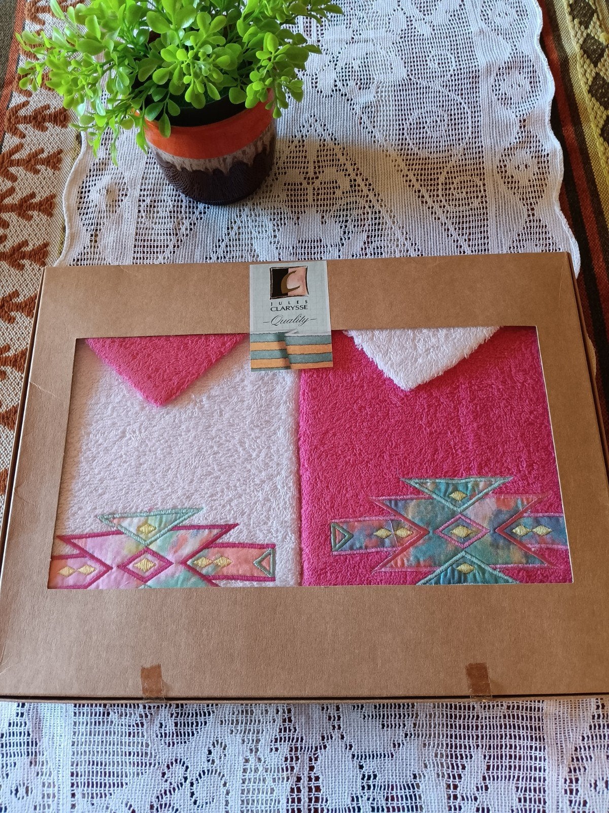 Retro handdoeken+washandjes, Ophalen of Verzenden, Persoonlijke verzorging