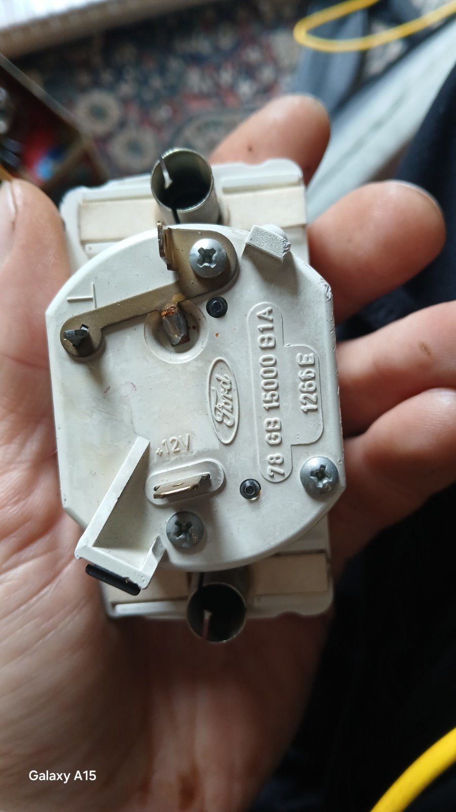 Ford Oldtimer Klokje - 12V Analoog Dashboard Klok, Auto-onderdelen, Ophalen of Verzenden, Gebruikt, Ford