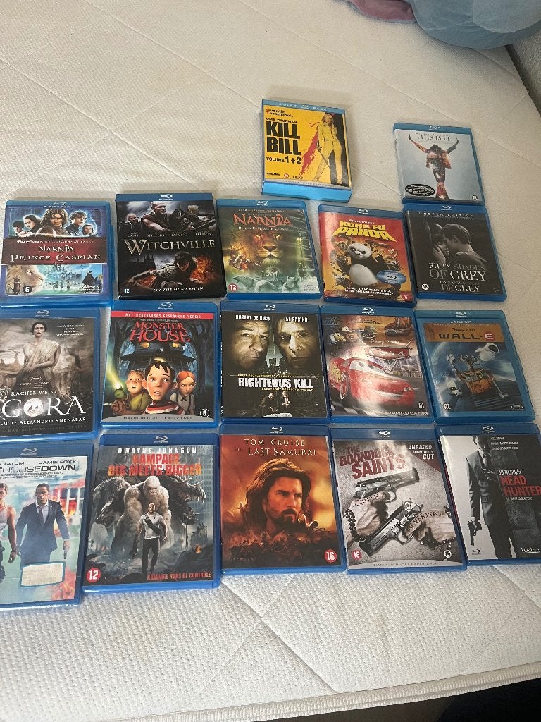 Blue rays, Ophalen of Verzenden, Zo goed als nieuw, Actie