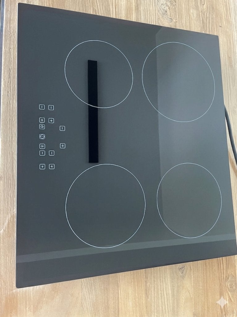 Inductie kookplaat, Witgoed en Apparatuur, Kookplaten, Ophalen, 4 kookzones, Zo goed als nieuw, Inductie