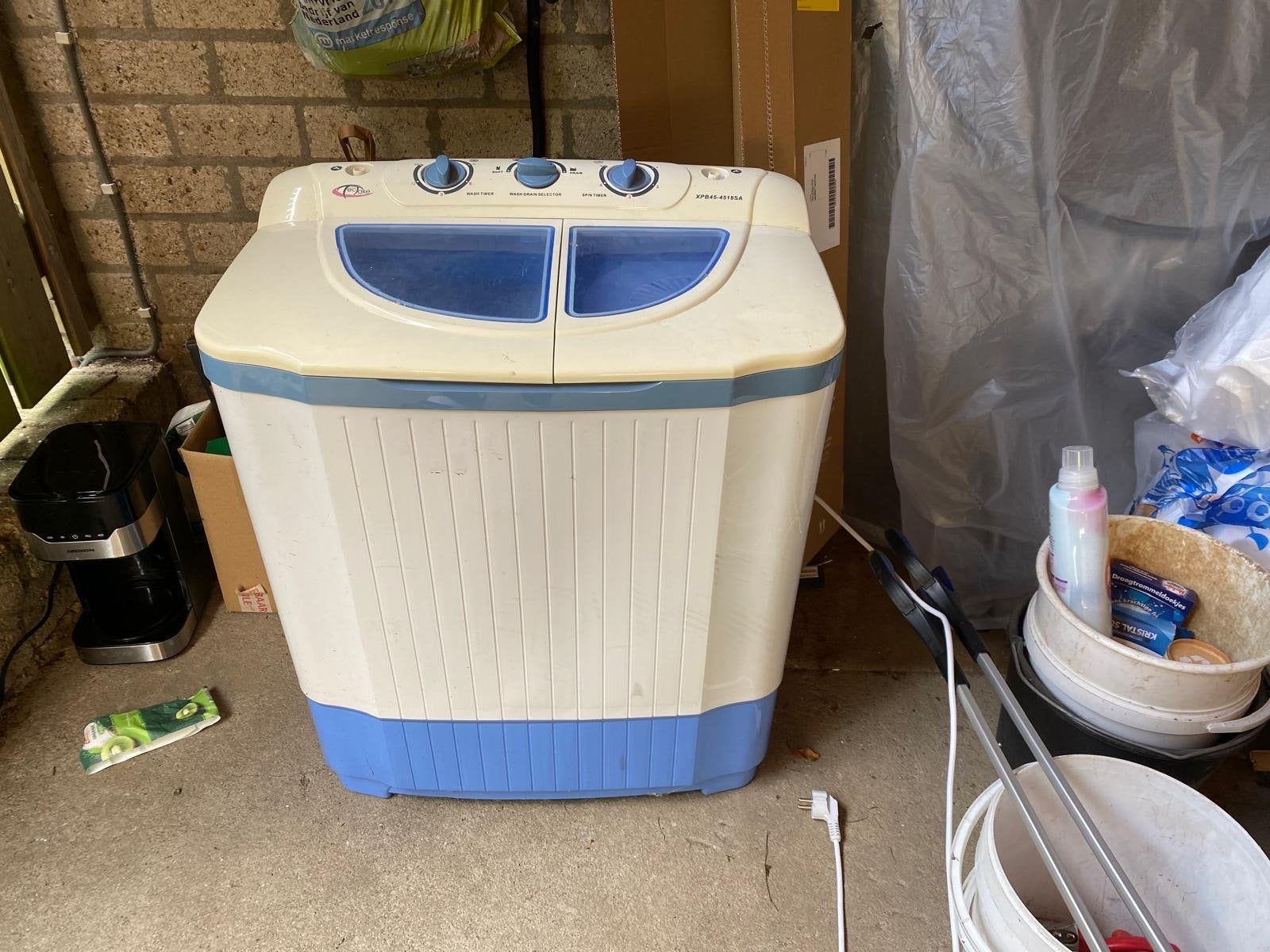 Compacte Mobiele Wasmachine, Ophalen, Minder dan 85 cm, Minder dan 4 kg, Bovenlader