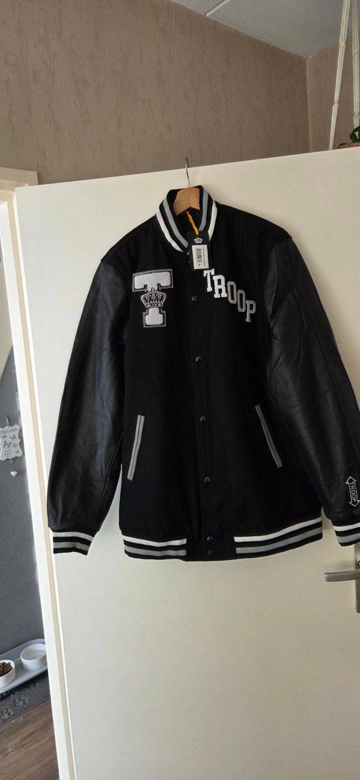 Nieuwe Troop baseball jack - Maat XL, Zwart, Troop, Ophalen of Verzenden, Maat 56/58 (XL)