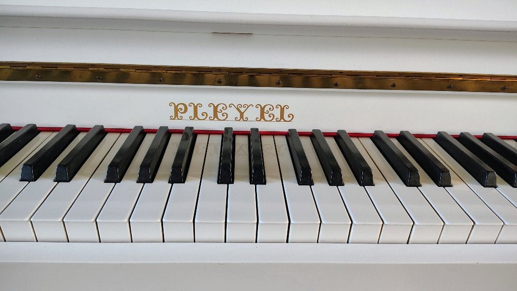 Pleyel piano, wit, Ophalen, Gebruikt, Wit, Allerwelttrost@gmail.com