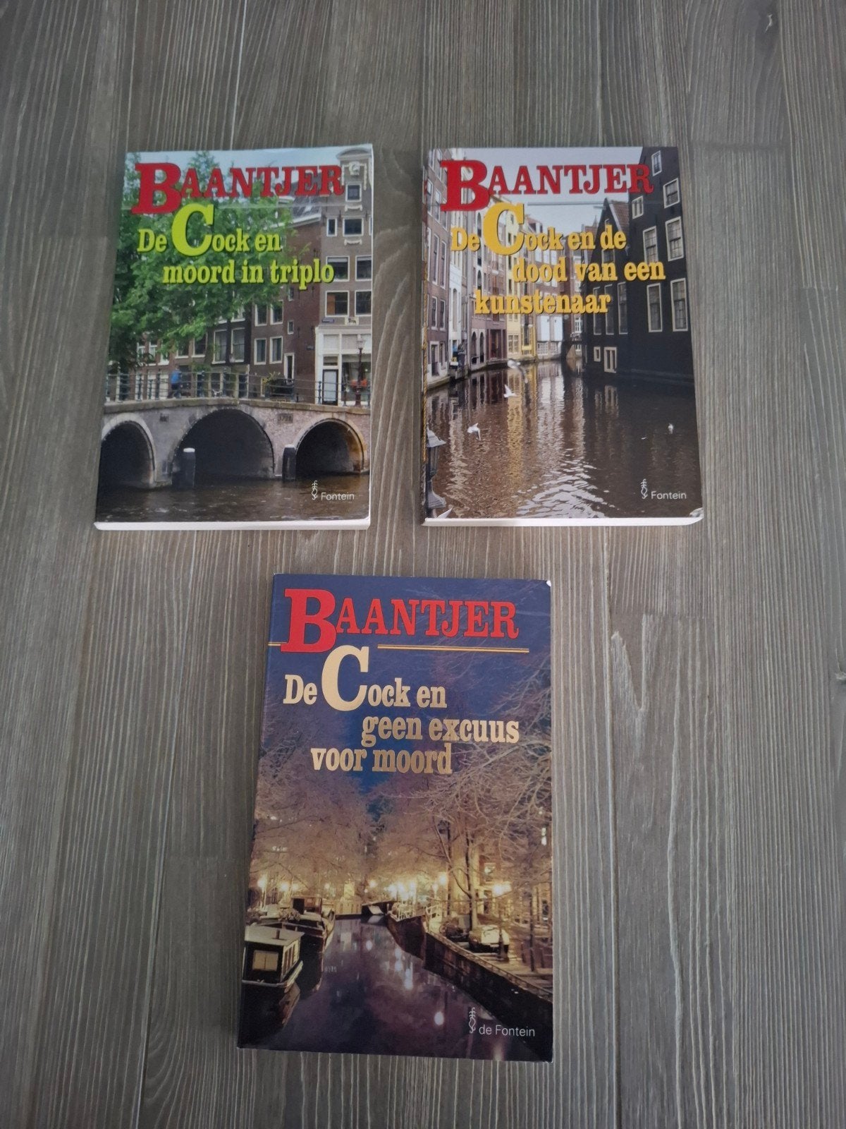 leesboeken Detectives Baantjer, Boeken, Detectives, Ophalen of Verzenden, Zo goed als nieuw