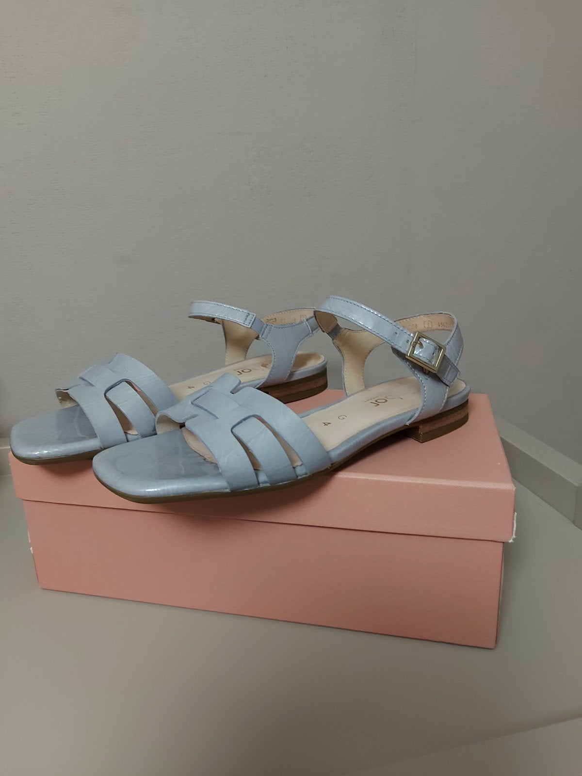 als nieuw gabor zomerschoen, Ophalen of Verzenden, Zo goed als nieuw, Blauw