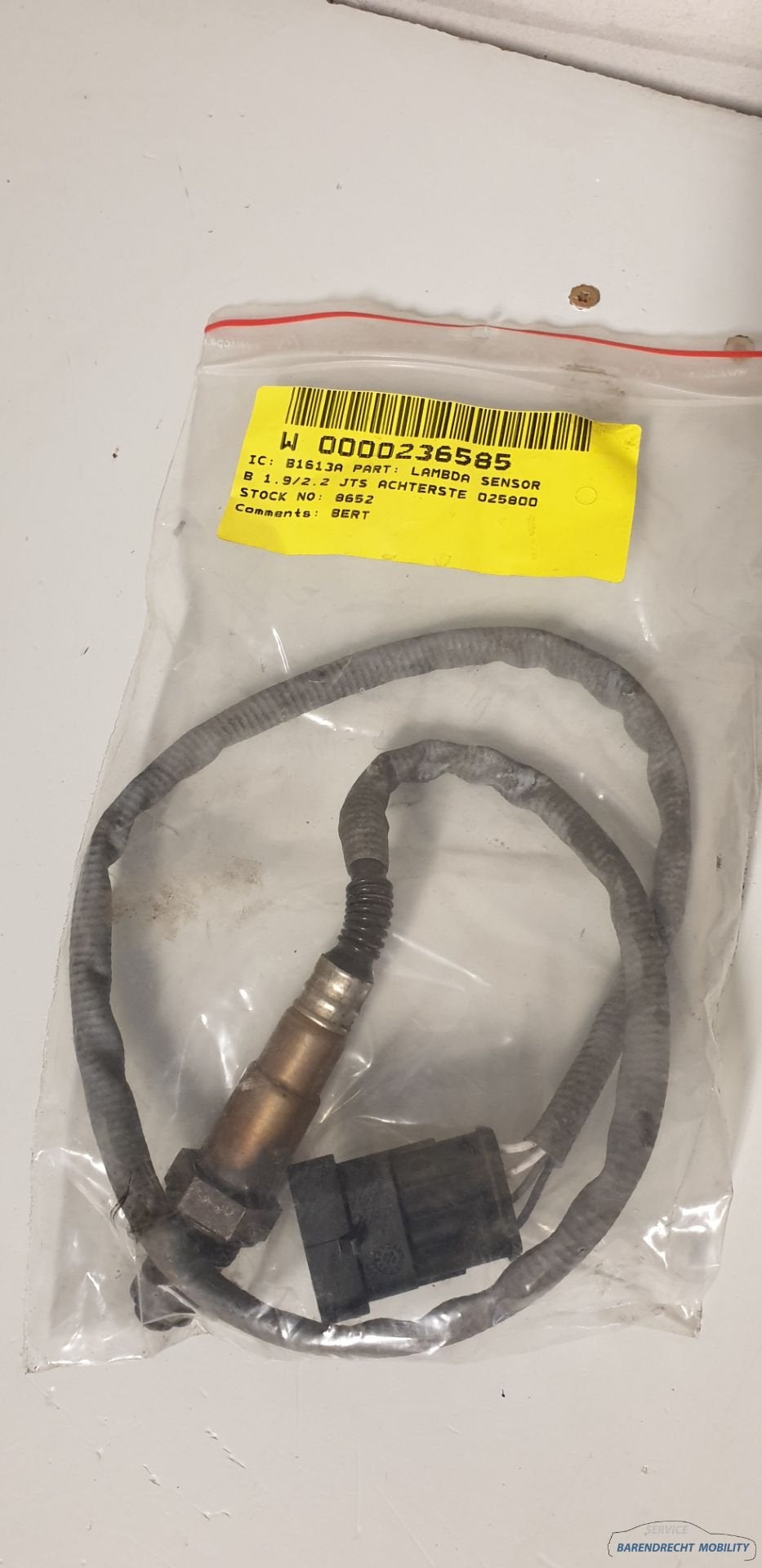 Lambdasonde Alfa Romeo 159 lambdasensor origineel gebruikt 2, Auto-onderdelen, Gebruikt, Dpofca@stellantis.com, Stellantis Europe S.p.A.