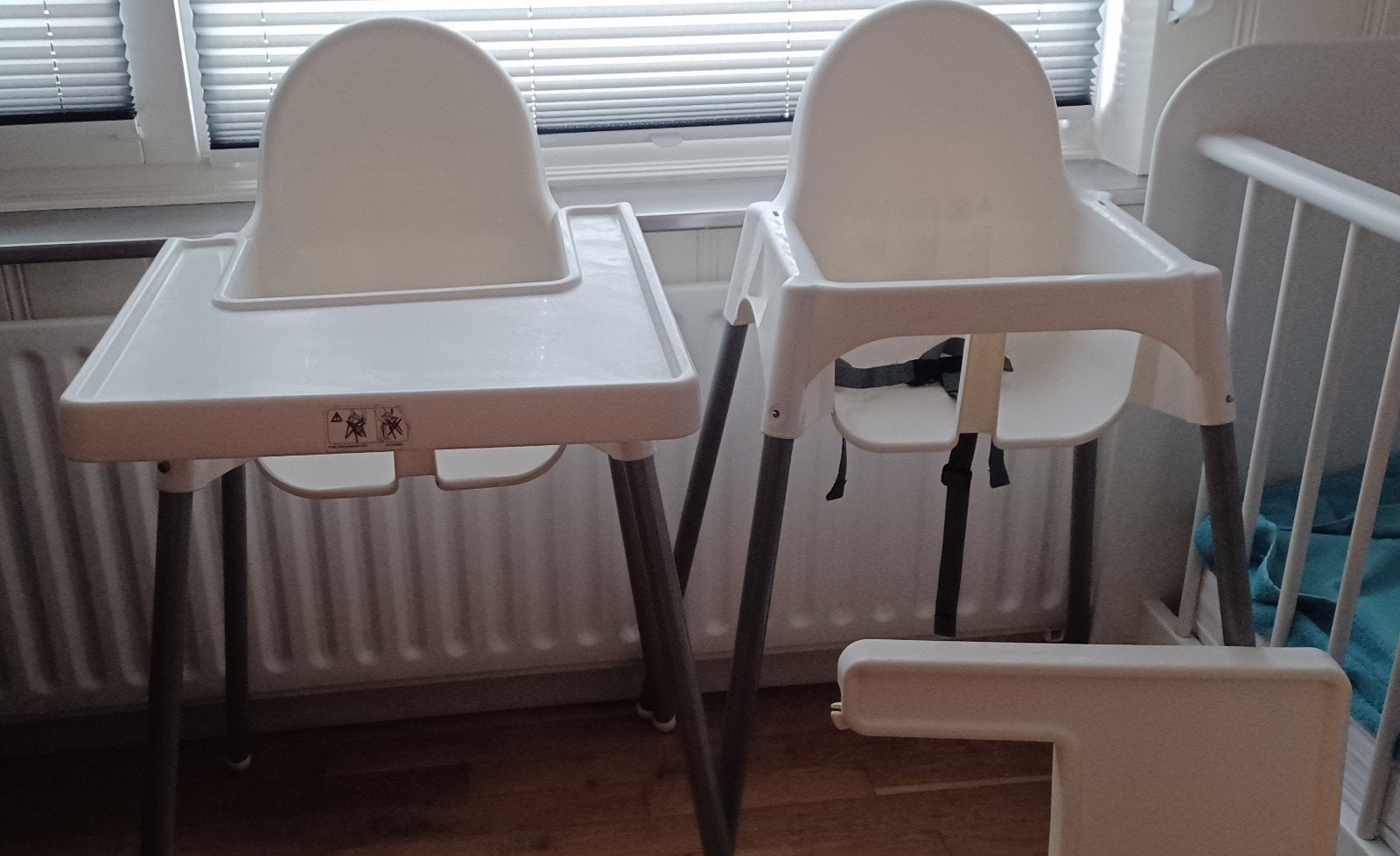 Ikea Antilop kinderstoel met tafeltje (2 st)uks), Kinderen en Baby's, Kinderstoelen, Ophalen, Gebruikt, Overige typen