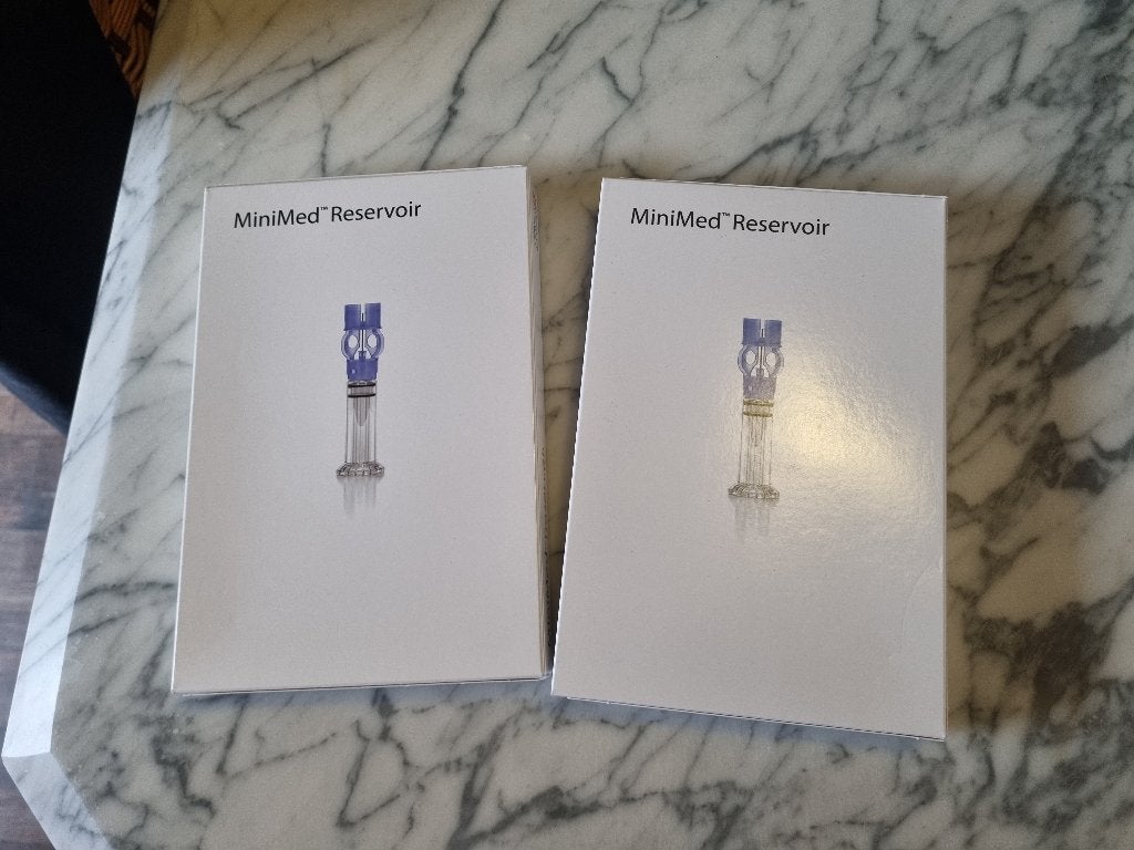 2x Medtronic MiniMed Reservoirs, type MMT-332A, Diversen, Ophalen of Verzenden, Nieuw