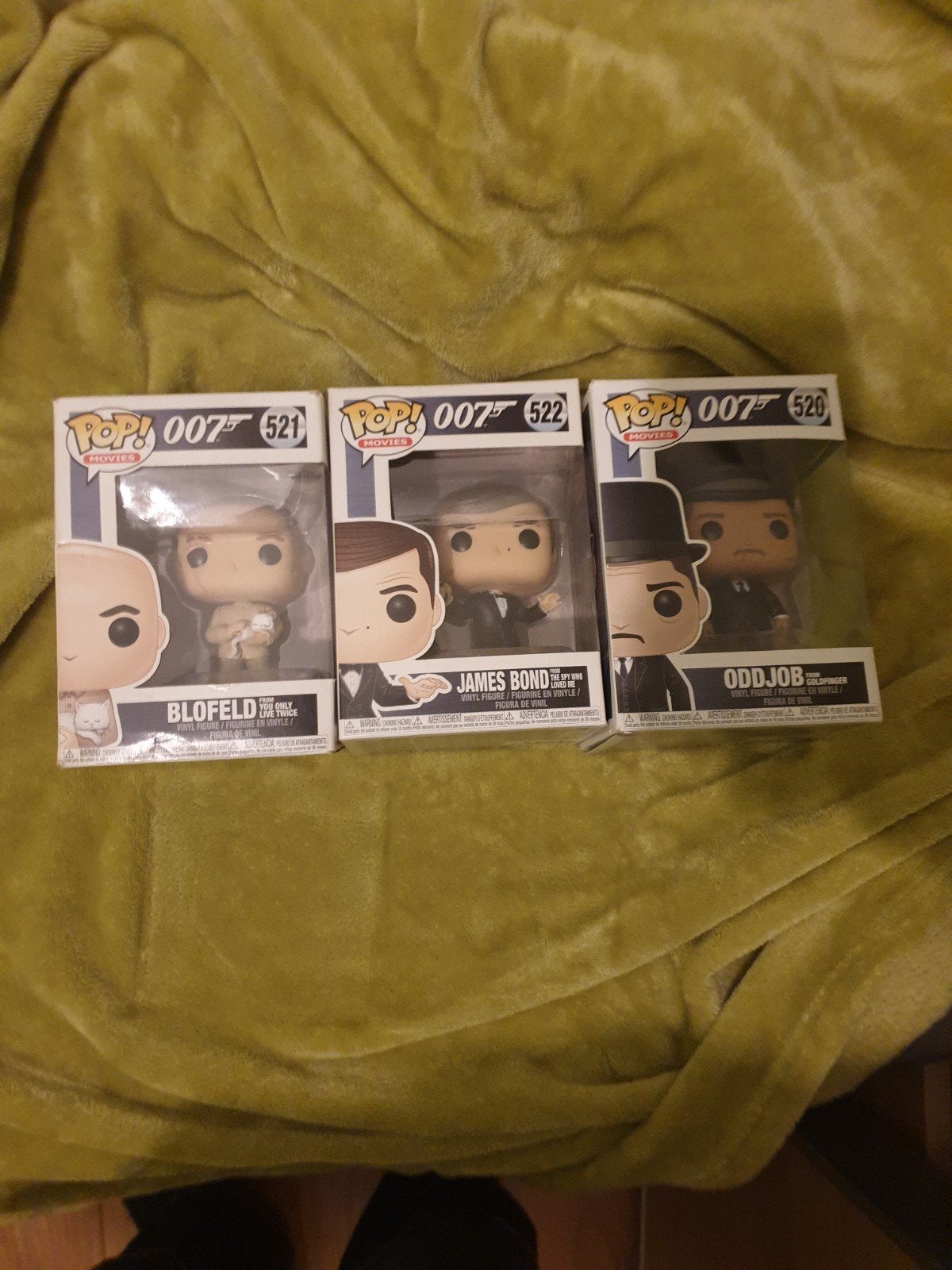 Funko Pop! James Bond set (Blofeld, James Bond, Oddjob), Ophalen of Verzenden