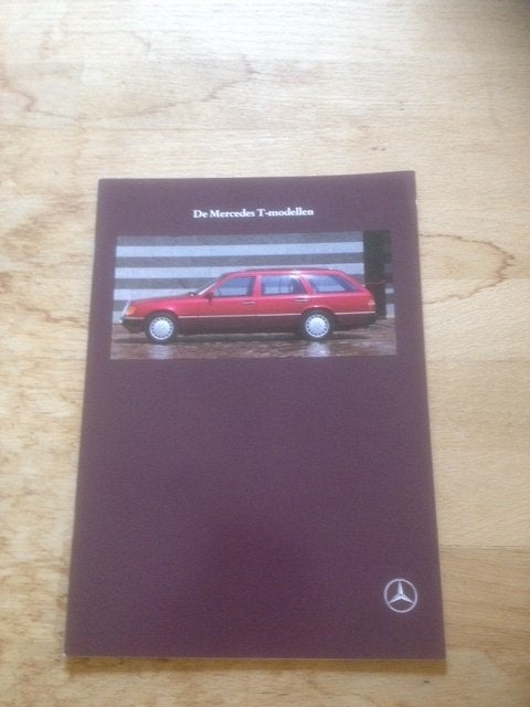 Mercedes-Benz   W124   T-model   brochure     (NL)    1990, Ophalen of Verzenden, Zo goed als nieuw, Mercedes