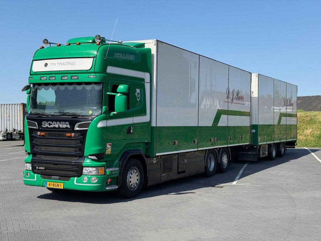 Scania - R450 - Combi - Vrachtwagen - 2015 - Koeler - Aanhan, Auto's, Vrachtwagens, Bedrijf, Scania, Overige brandstoffen, Euro 6