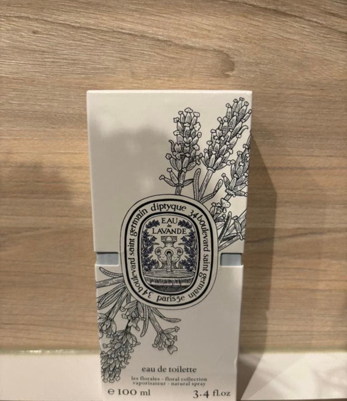 Diptyque eau de lavande 100ml eau de toilette, Verzenden, Zo goed als nieuw