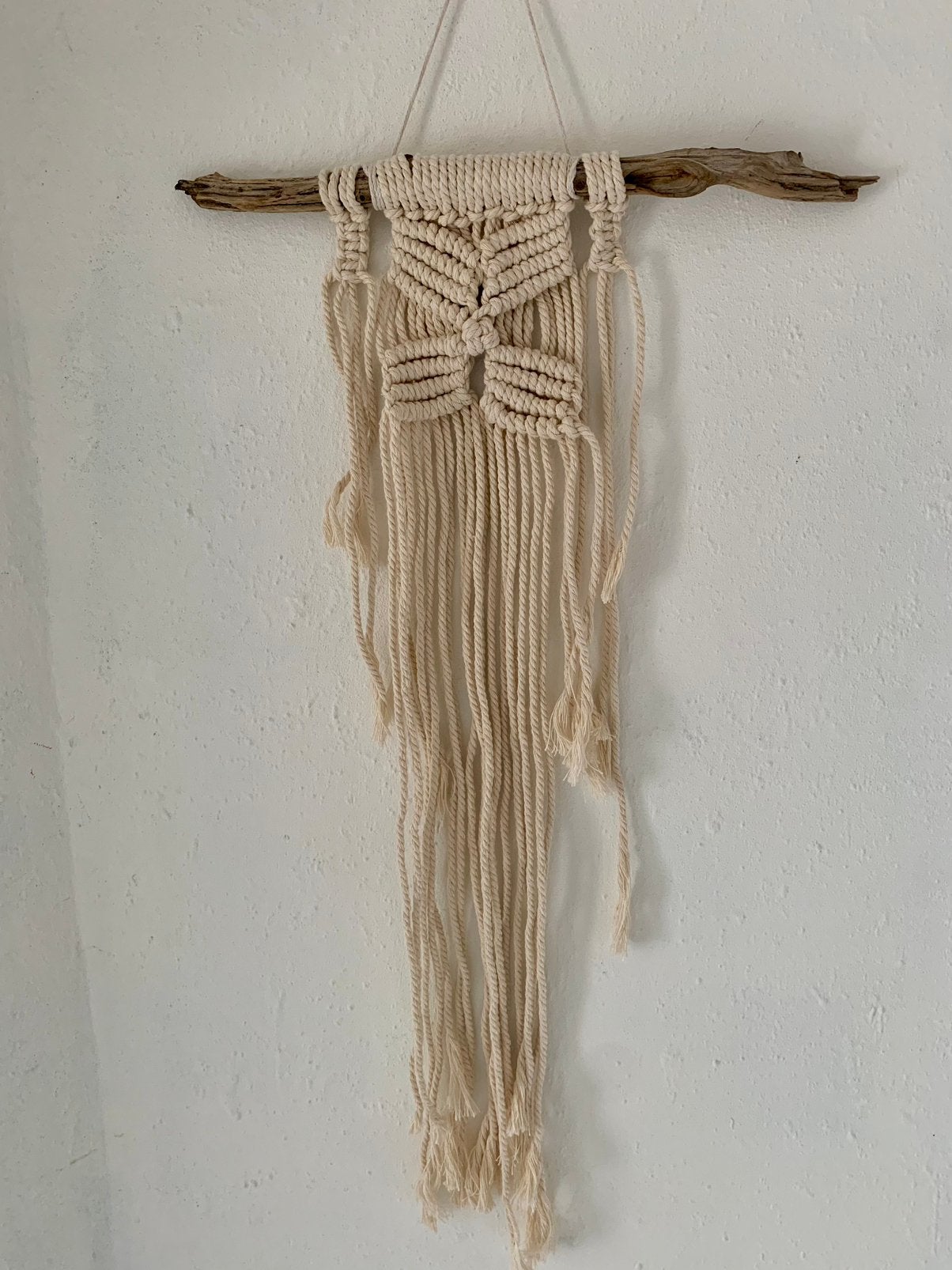 Supermooie en unieke wanddecoratie, handmade, Beige, 30 cm, Boho, Nieuw