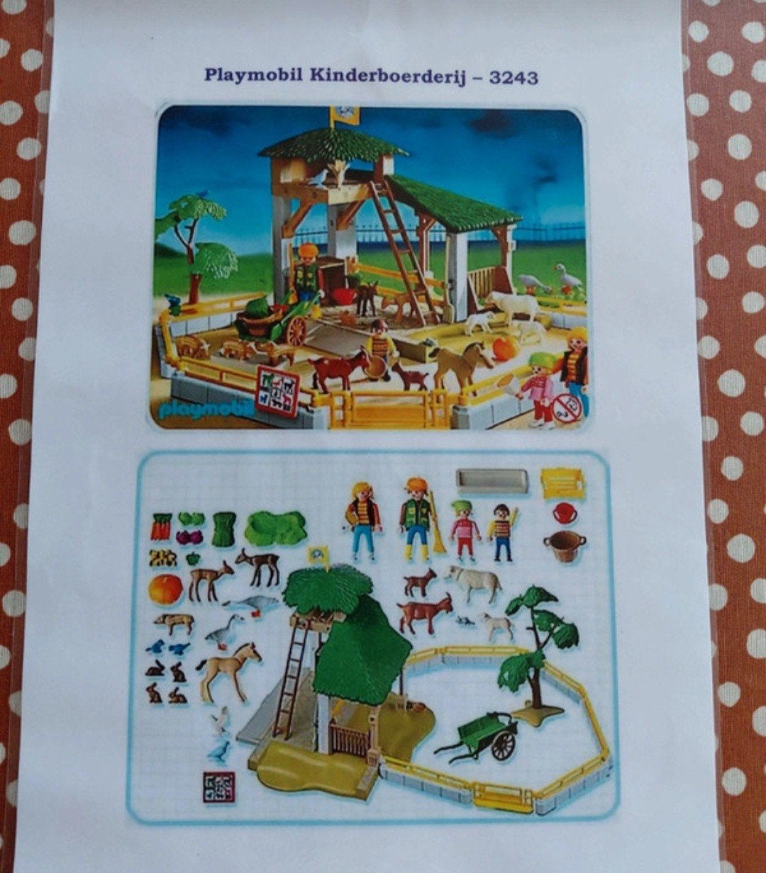 Playmobil Kinderboerderij - 3243, Ophalen of Verzenden, Zo goed als nieuw, Jongen of Meisje
