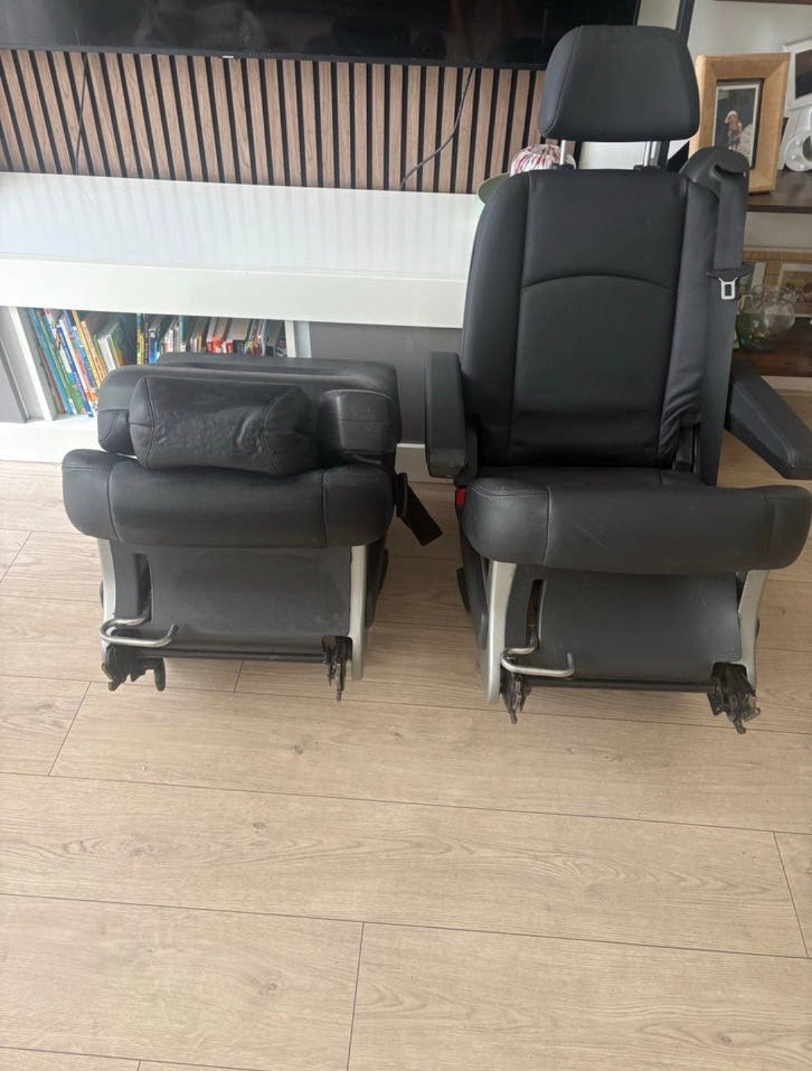Lederen stoelen voor Mercedes Vito, Viano of V-Klasse, Ophalen, Gebruikt, Mercedes-Benz