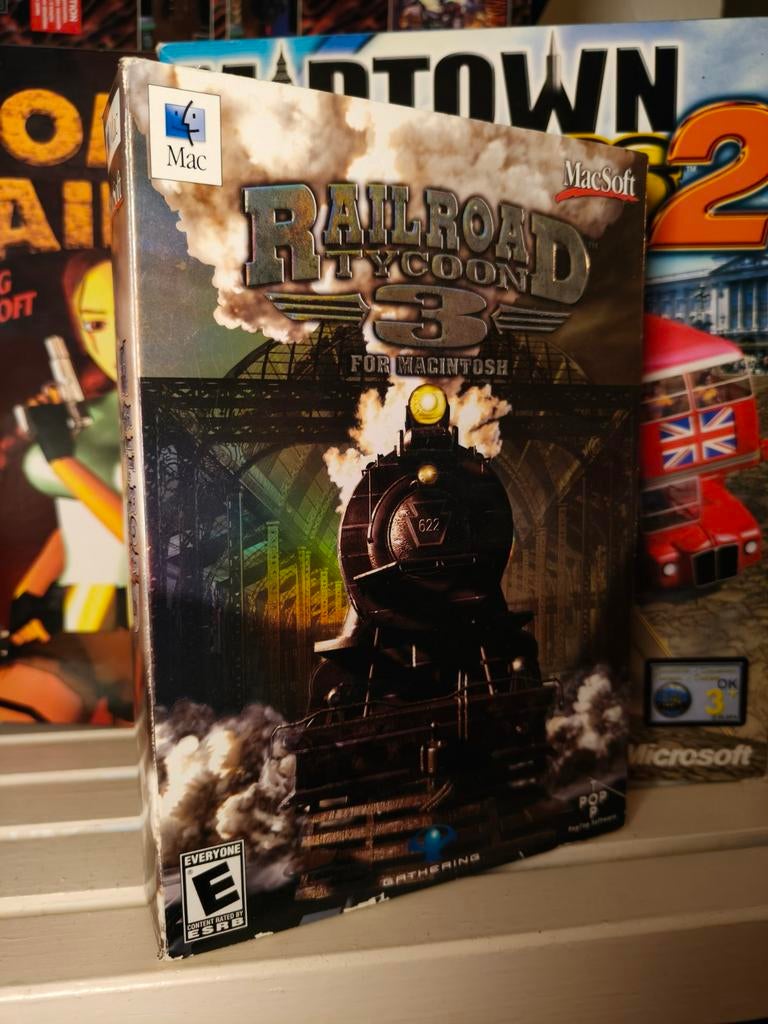 Railroad Tycoon 3 Small Box Apple voor Macintosh, Ophalen of Verzenden