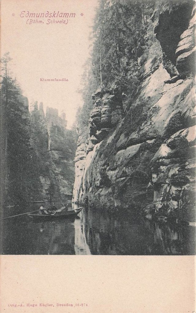 703-286-001 Edmundsklamm (Böhm Schweiz), Verzenden, Voor 1920, Overig Europa