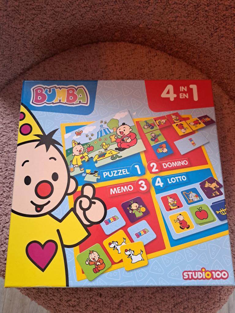 Bumba 4 in 1 speeldoos, Ophalen, Zo goed als nieuw