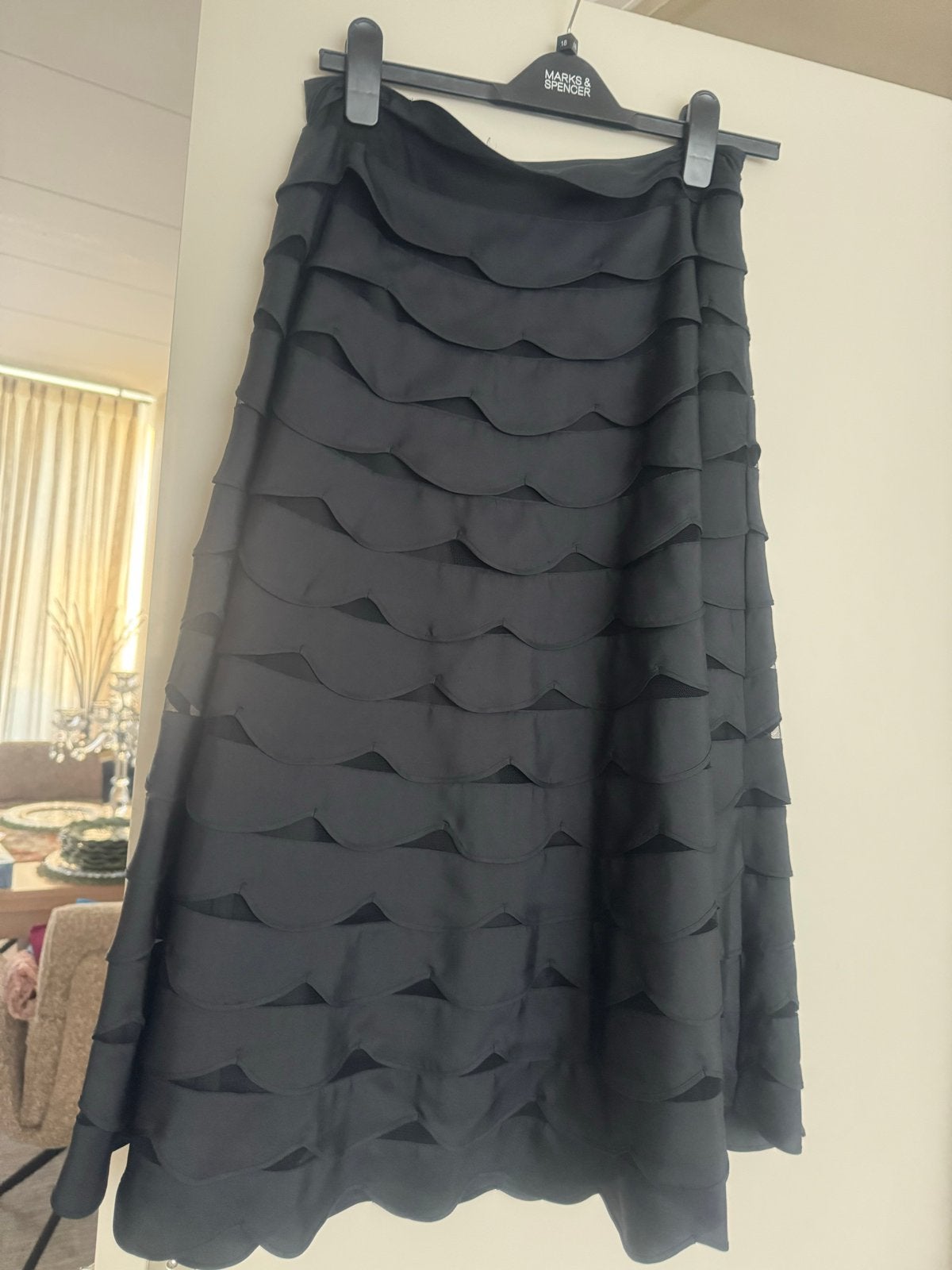 Nieuwe Max Mara rok, Italiaanse maat 42 (EU 38), Maat 38/40 (M), Zwart, Nieuw, Ophalen of Verzenden