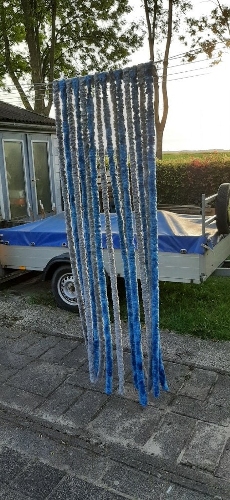 vliegengordijn, Doe-het-zelf en Verbouw, Deuren en Horren, Ophalen of Verzenden, Zo goed als nieuw, Hordeur, 200 tot 215 cm