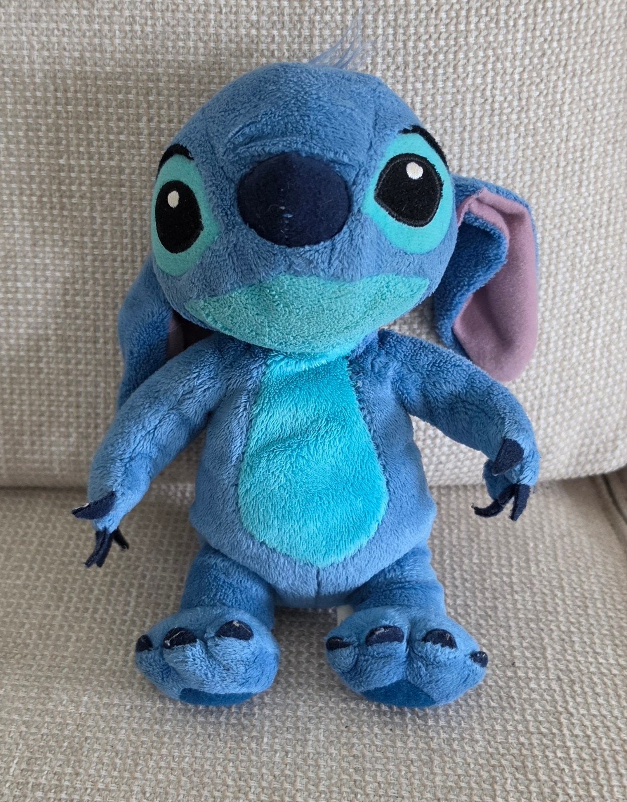 Disney Stitch knuffel - Zo goed als nieuw, Kinderen en Baby's, Speelgoed | Knuffels en Pluche, Disney, Disney, Overige typen, Blauw