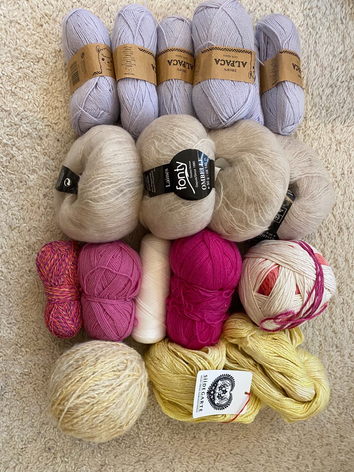 Breigaren voor €25.-, Verzenden, Zo goed als nieuw, Breien of Haken, Wol of Garen