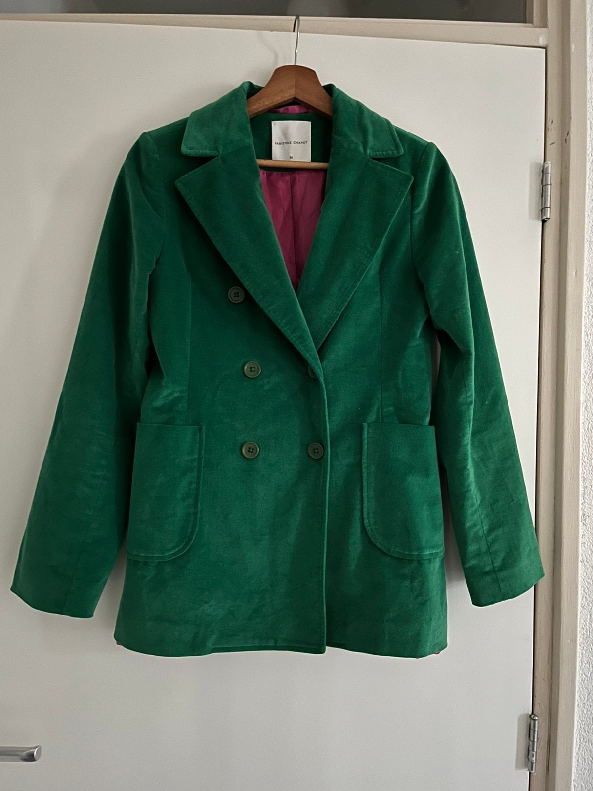 Fabienne Chapot colbert, Kleding | Dames, Kostuum of Pak, Ophalen of Verzenden, Zo goed als nieuw, Maat 36 (S)