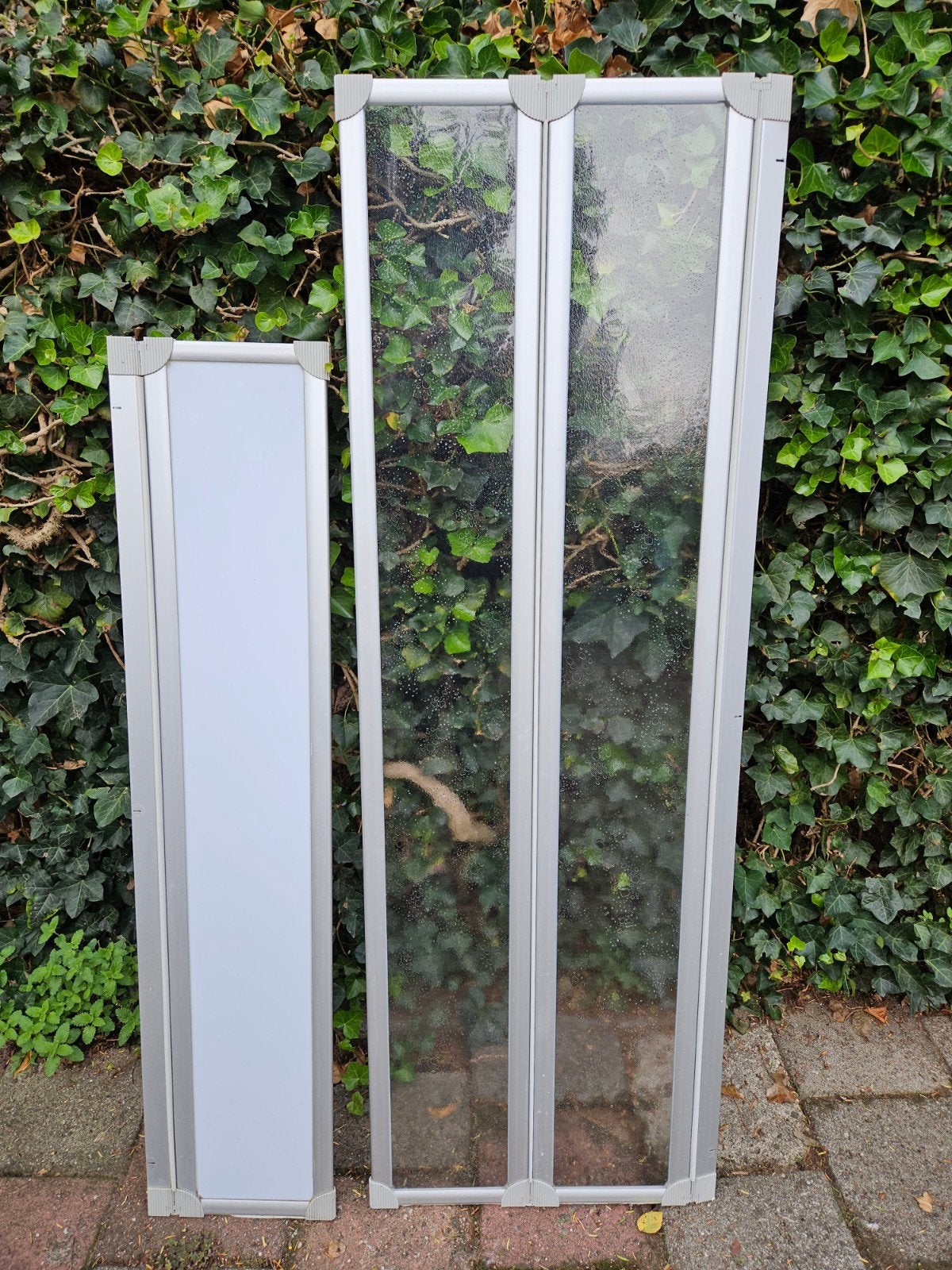 Douchewand vouwbaar caravan camper boot recreatie zelfbouw, Ophalen of Verzenden, Zo goed als nieuw, Campingmeubel-accessoire