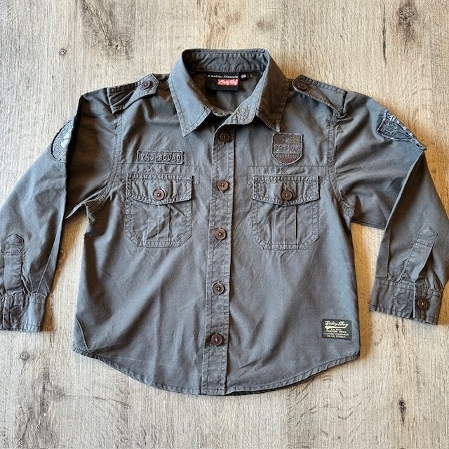 Overhemd van Salty Dog , maat 98 nog NIEUW (N851), Overhemd of Blouse, Nieuw, Ophalen of Verzenden, Salty Dog