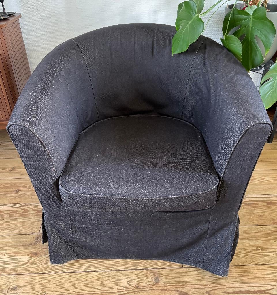 fauteuil (TULLSTA, Ikea), Huis en Inrichting, Fauteuils, Ophalen, Gebruikt, Minder dan 75 cm, 75 tot 100 cm