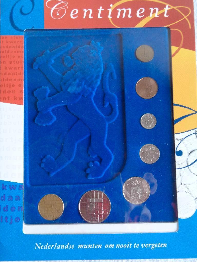 Gulden muntenset, Ophalen of Verzenden, Koningin Beatrix, Setje