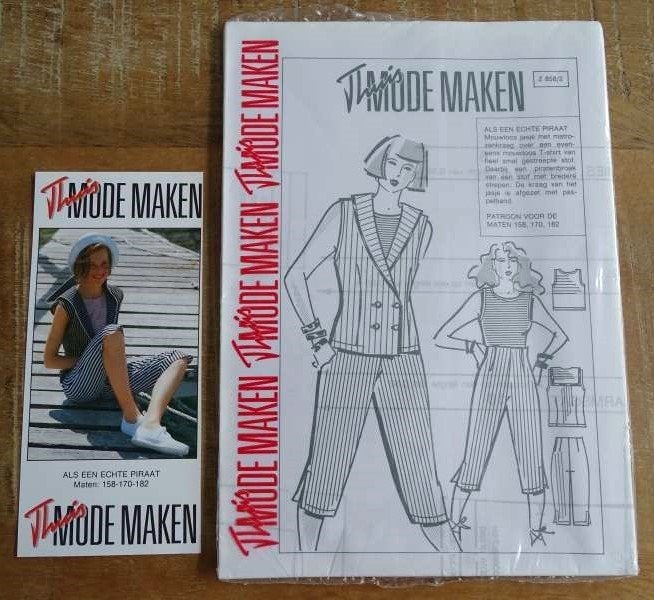 Kant en klaar patroon broek shirt gilet maat 158, 170, 182, Verzenden, Nieuw, Kind, Overige merken