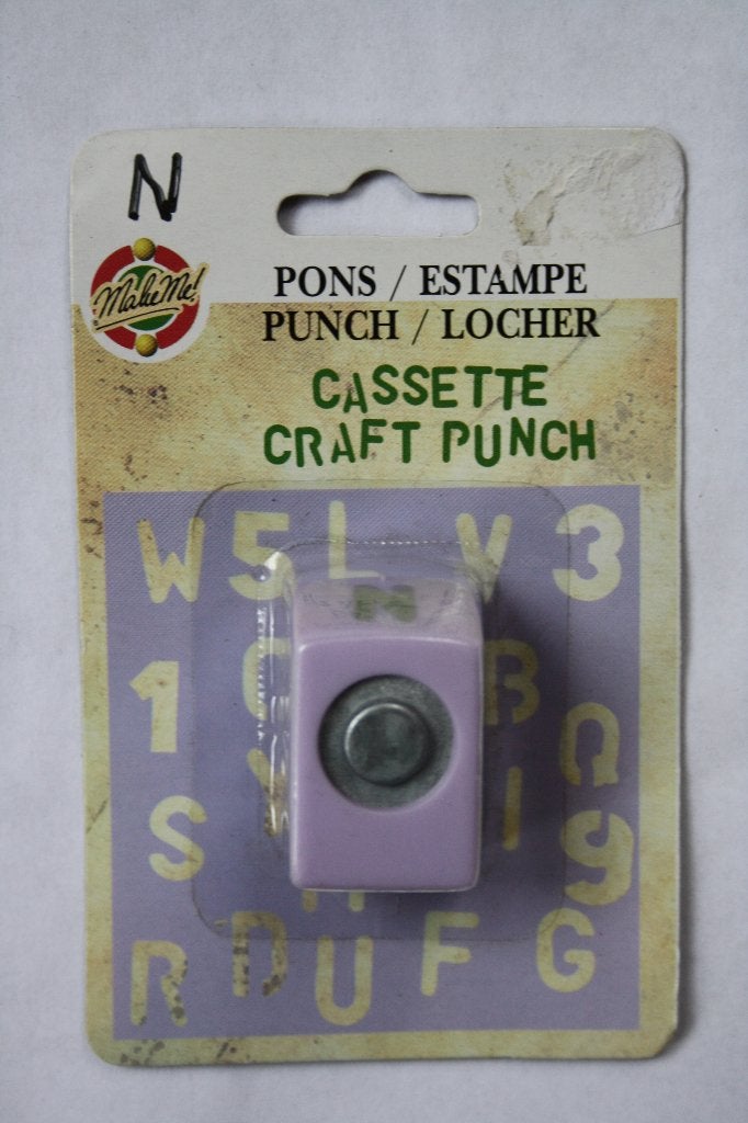 Make me cassette craft punch n, Verzenden, Nieuw, Overige thema's, Pons of Mal