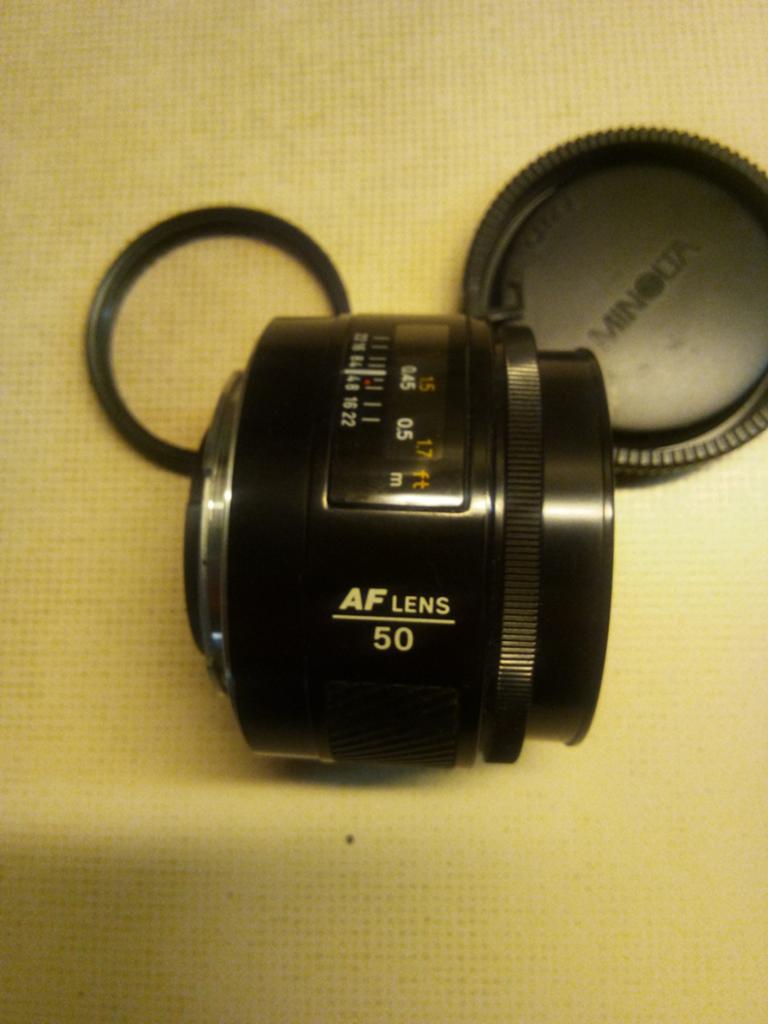 Sony / Minolta AF 50mm f 1.7 subliem, Ophalen of Verzenden, Standaardlens