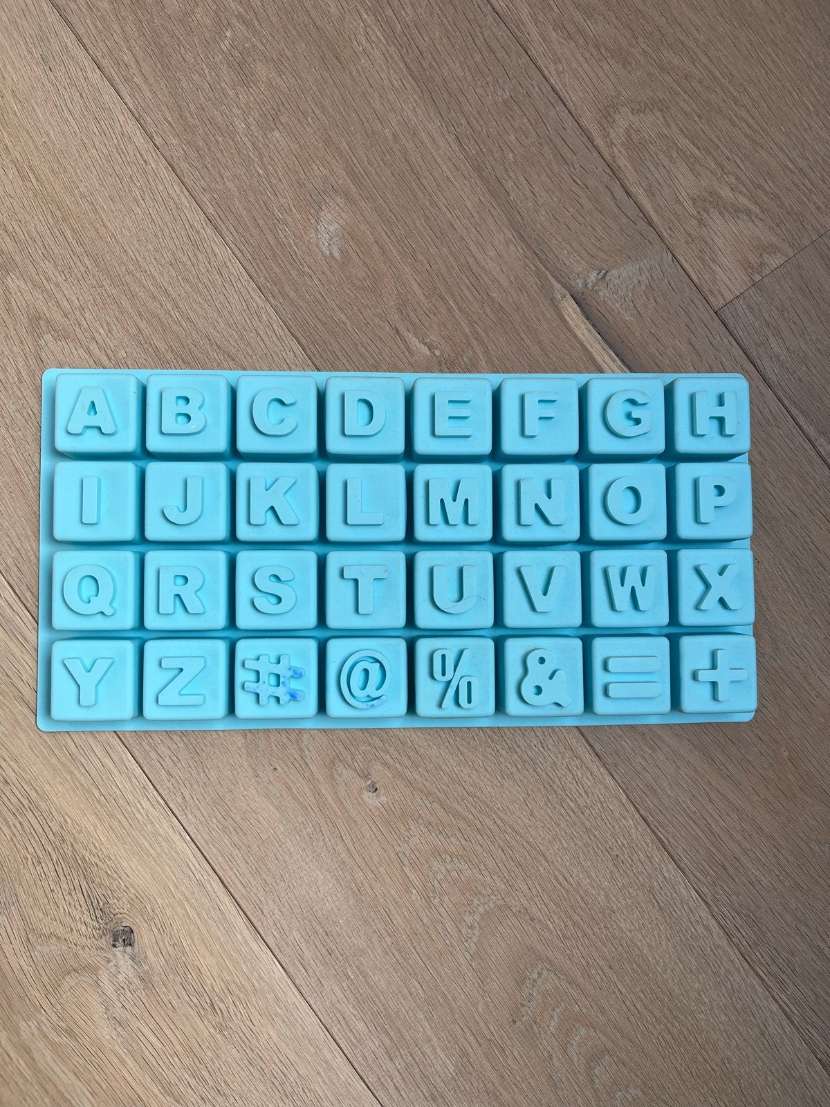 Nieuwe siliconen lettervormen voor bakken en knutselen, Nieuw, Ophalen of Verzenden, Rubber, Herbruikbaar
