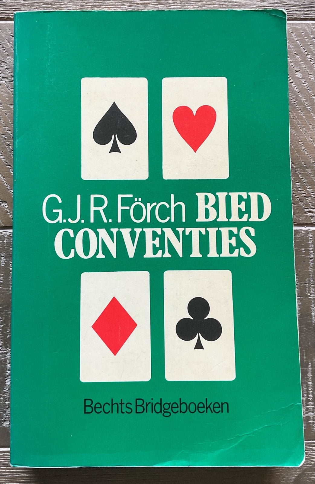 Bridgeboeken G.J.R. Förch: Bied- en Tegenspel Conventies, Ophalen of Verzenden, Gelezen, Catalogus