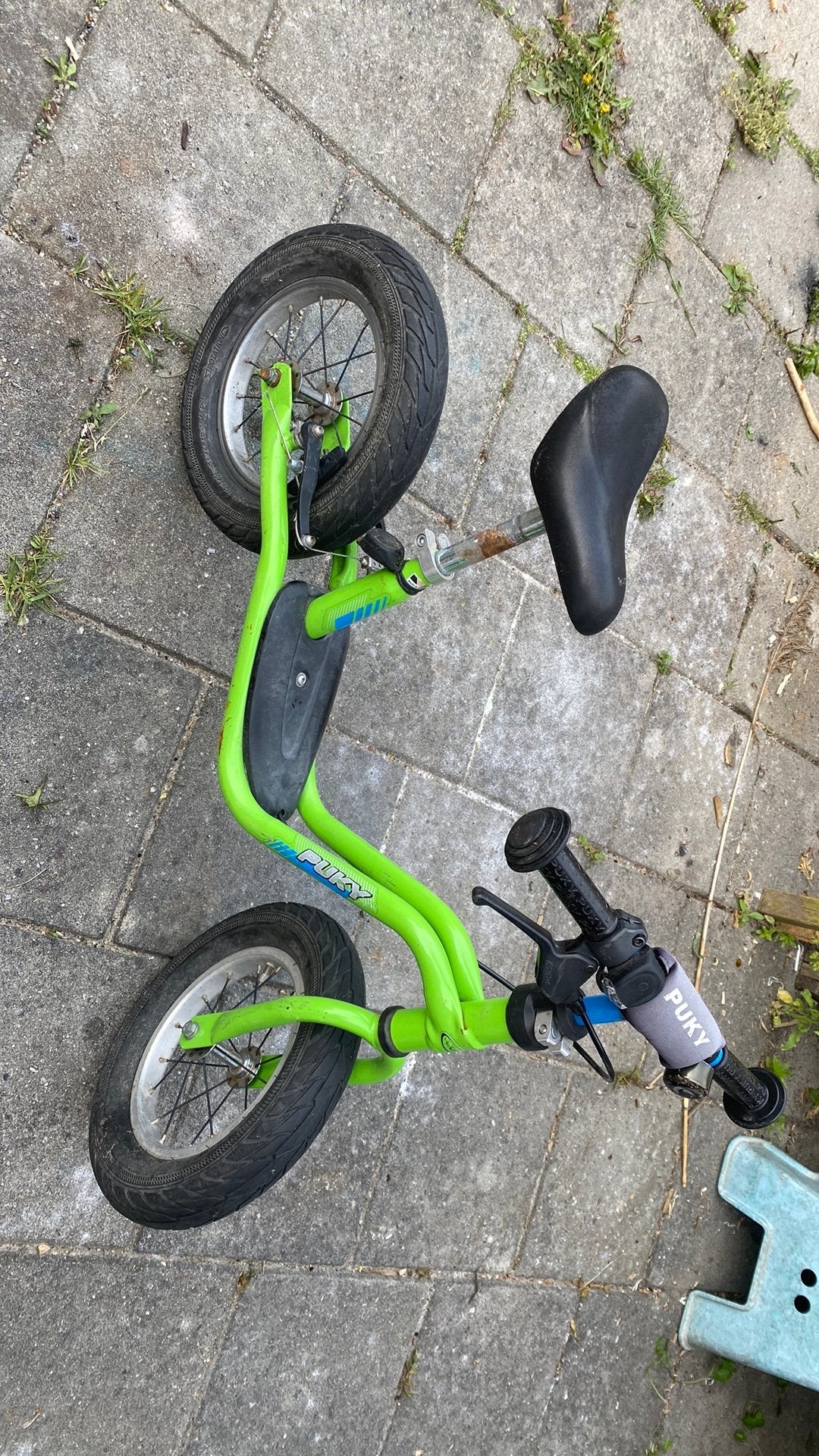 Puky loopfiets XL met rem 12 inch, Fietsen en Brommers, Fietsen | Kinderfietsjes, Ophalen of Verzenden, Gebruikt, Velgrem, Minder dan 16 inch