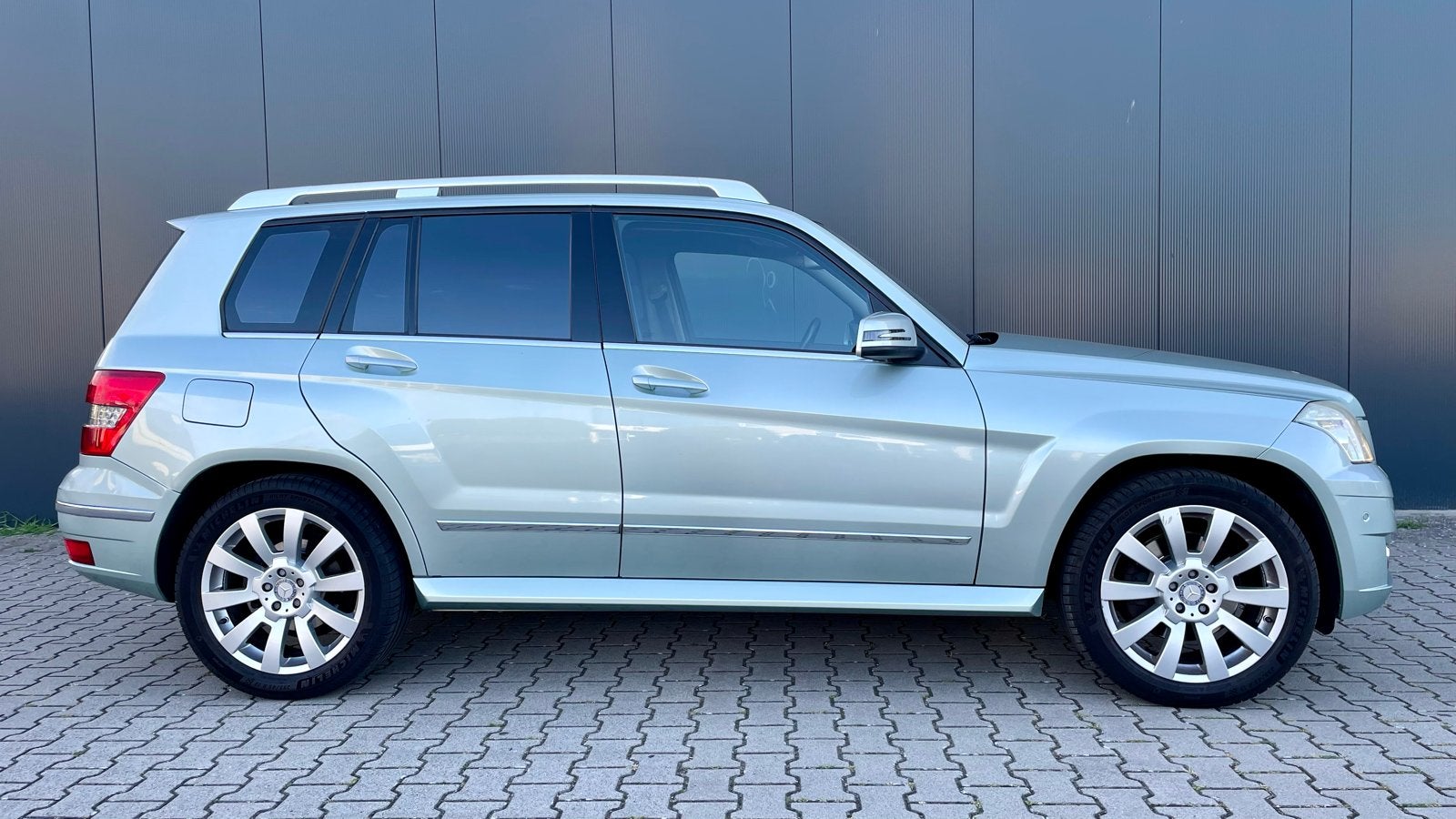 Mercedes-Benz GLK 3.0 Glk300 4MATIC AUT 2008 Grijs, Auto's, Automaat, 1730 kg, Zwart, 2000 kg