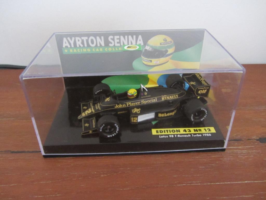 Ayrton Senna Racing Car Collection - Lotus 98 T-Renault Turb, Ophalen of Verzenden, Nieuw, Auto, Overige merken