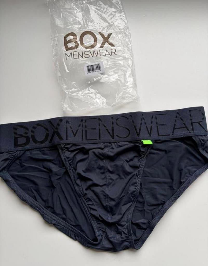 Box Microfiber Tanga Men, Verzenden, Grijs, Slip