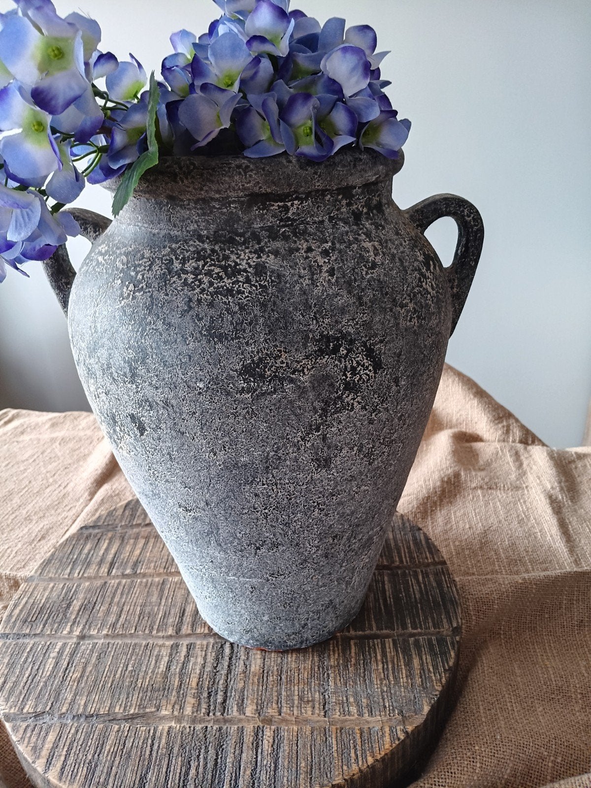 stoere pot, Ophalen of Verzenden, Grijs