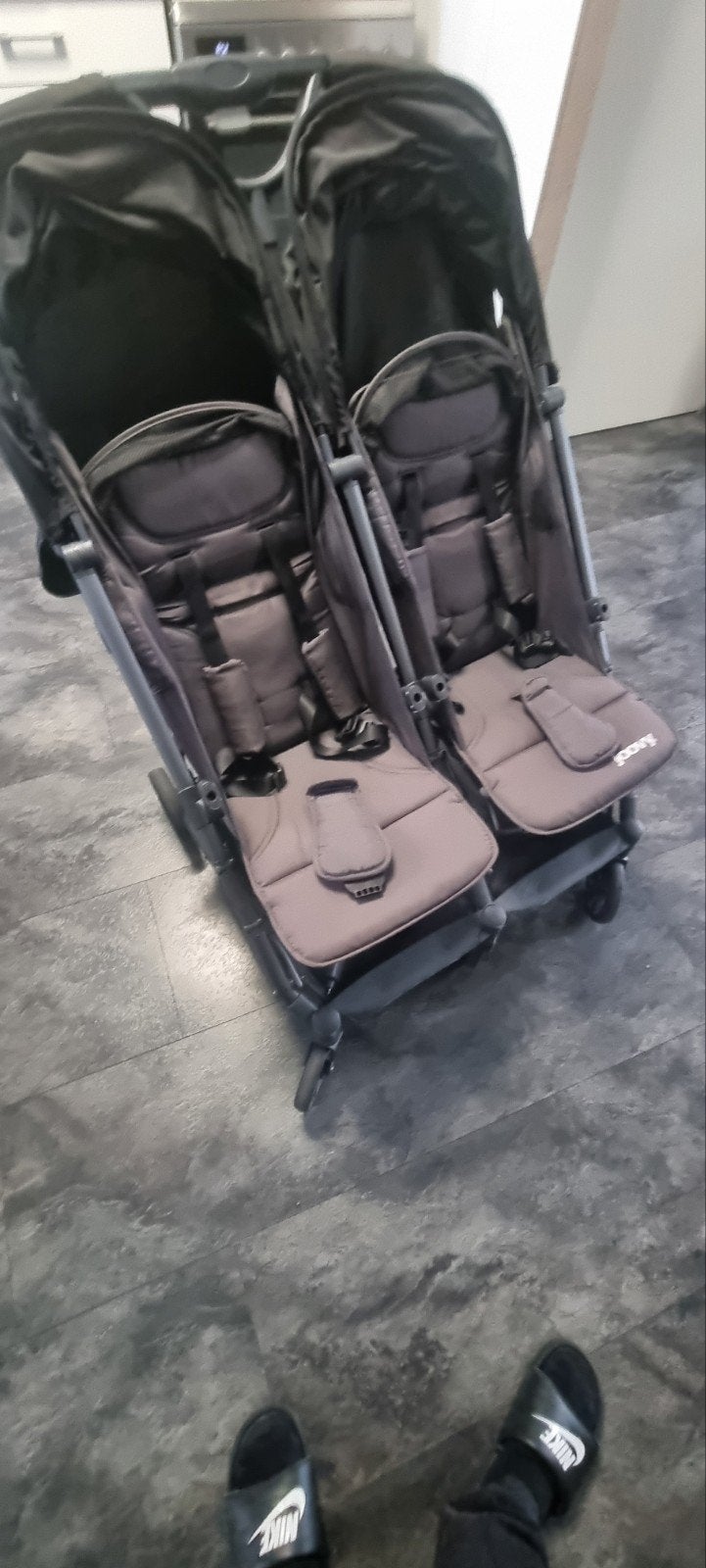 Joovy Kooper X2 Dubbele Kinderwagen - Nette Staat, Gebruikt, Duowagen, Ophalen, Kinderwagen