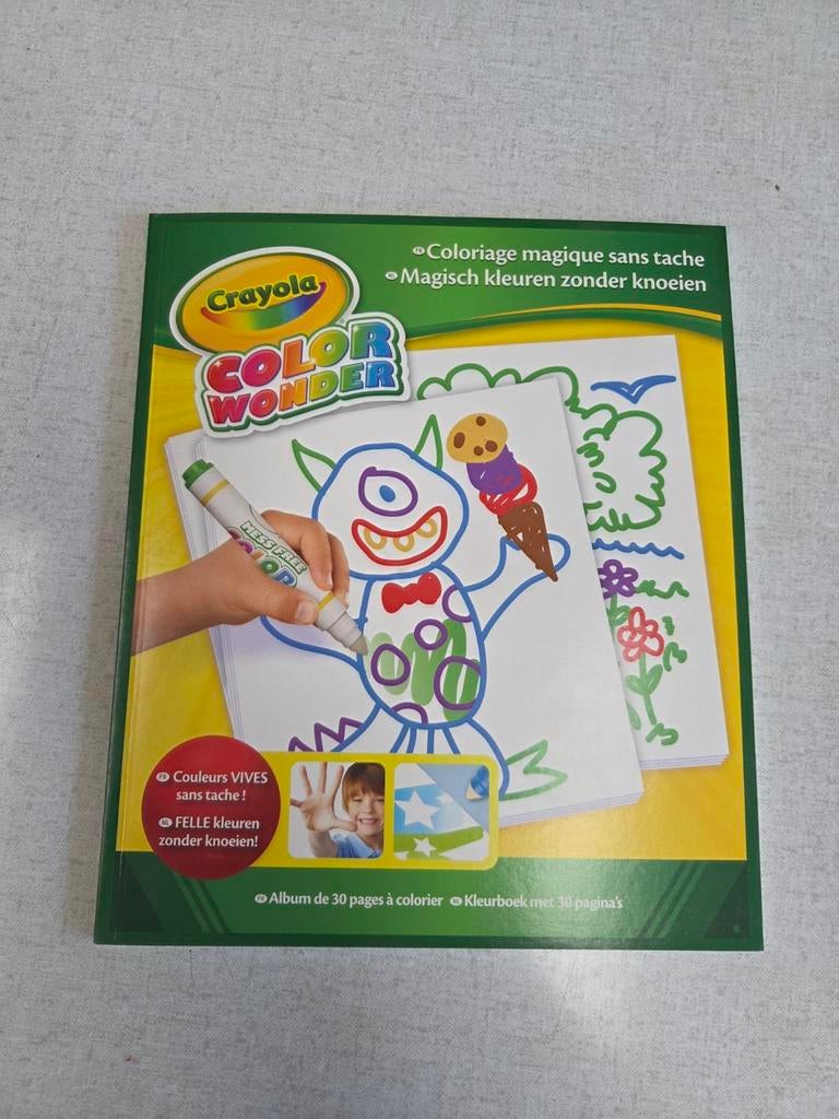 Crayola Color Wonder Kleurboek - Magisch kleuren zonder knoe, Ophalen of Verzenden, Nieuw, Knutselen