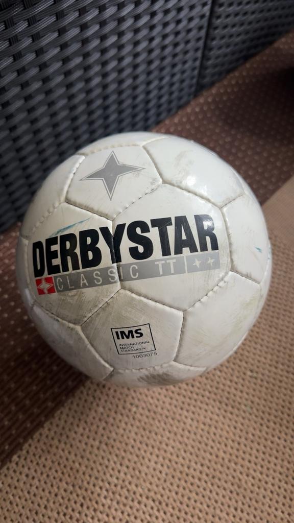 Derbystar Classic TT Voetbal - Gebruikt, Ophalen of Verzenden, Gebruikt, Bal