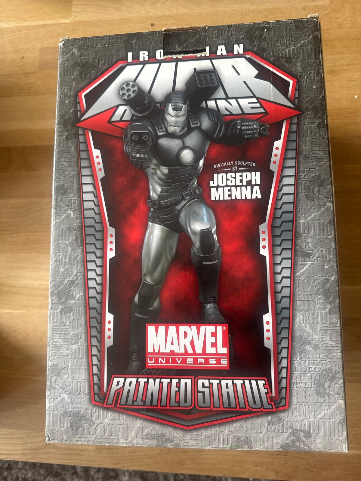 Iron Man War Machine bowen designs marvel Painted Statue, Ophalen of Verzenden, Zo goed als nieuw