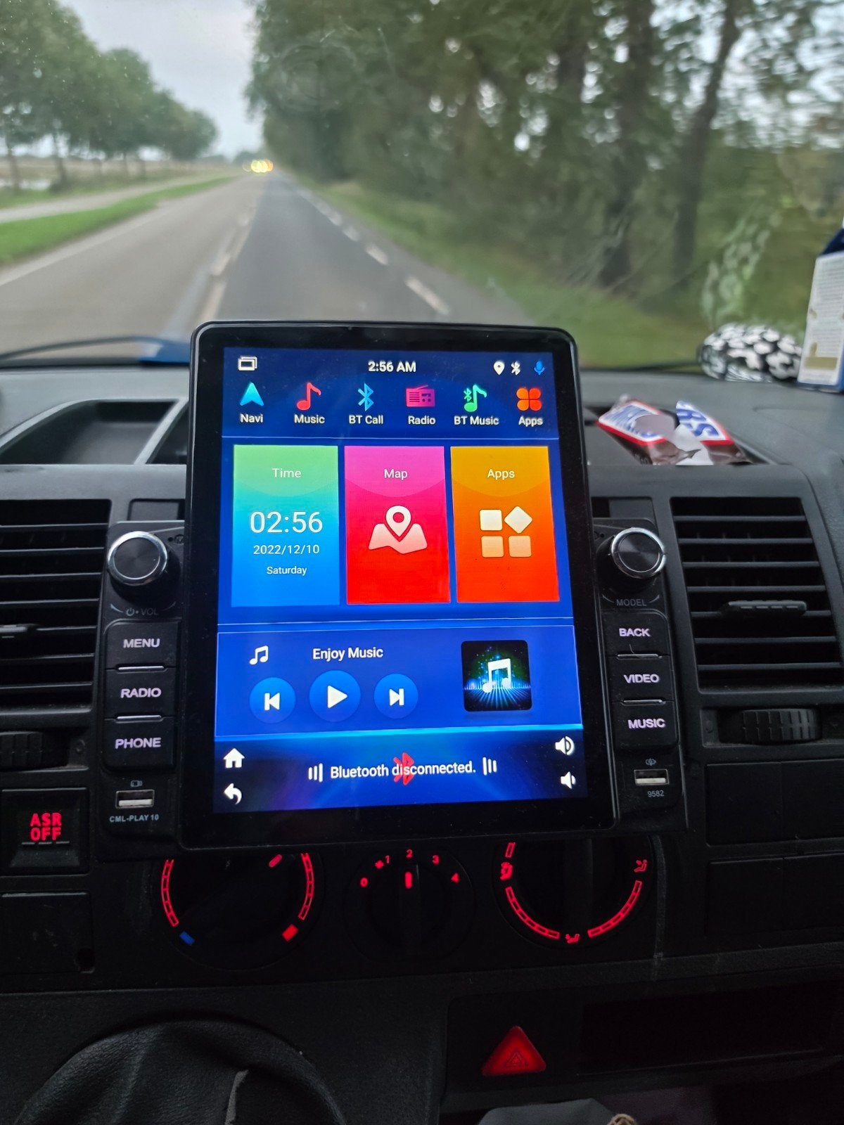 Android Autoradio Navigatie Multimedia Speler, Auto diversen, Onbekend, Ophalen of Verzenden, Zo goed als nieuw, Onbekend
