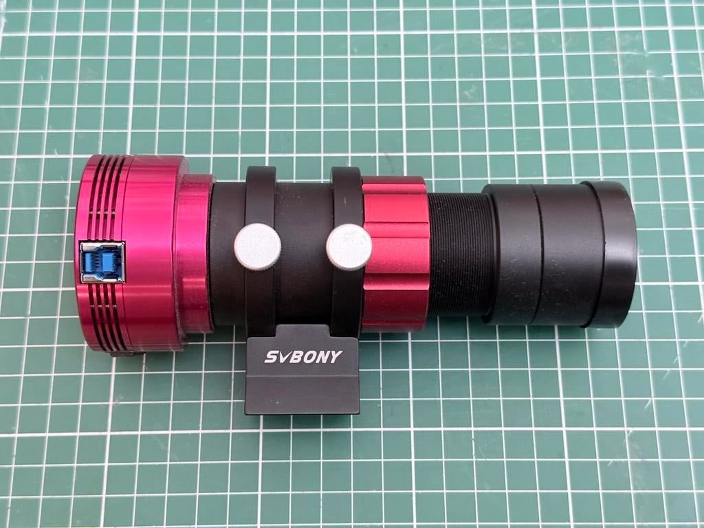 ZWO ASI678MM Mono Camera – Top voor Guiding & Planeten, Ophalen of Verzenden, Gebruikt, Minder dan 80 mm, Onderdelen of Toebehoren