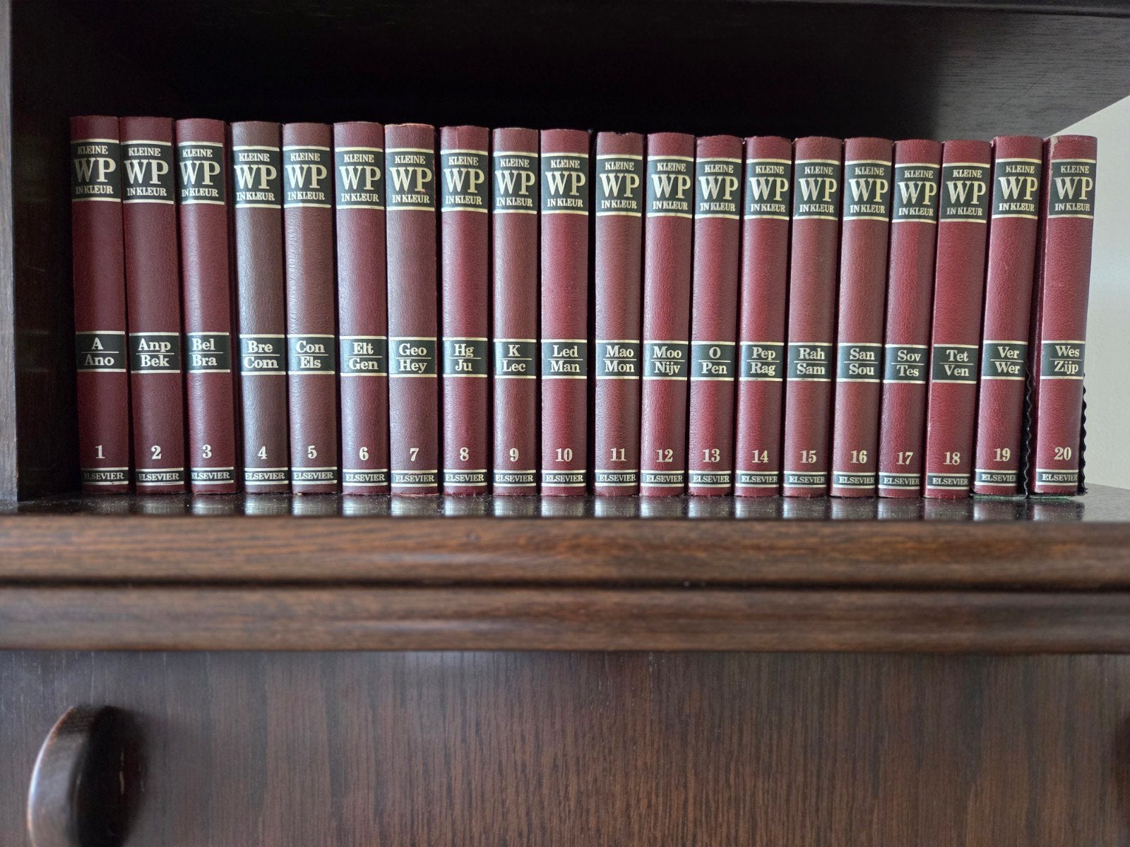 Kleine Winkler Prins Encyclopedie - 20 Delen - 2e Druk 1981, Ophalen of Verzenden, Gelezen, Algemeen, Complete serie