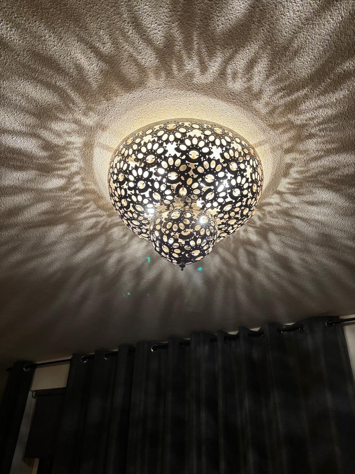 Oosterse lampen uit Marrakech geïmporteerd, Gebruikt, Oosters, Marokkaans, Exotisch, Metaal, E27 (groot)
